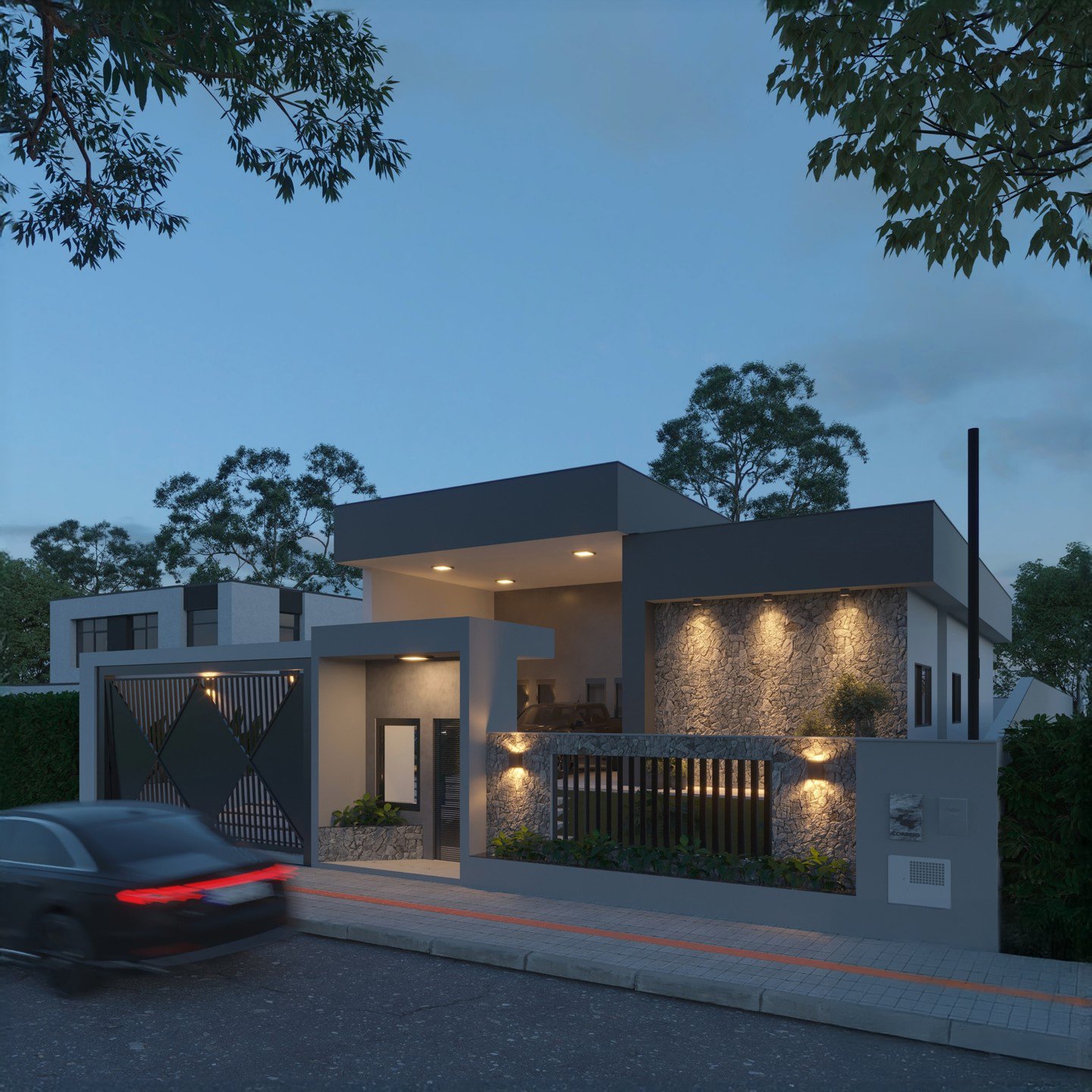 Projetos arquitetônicos e estrutural